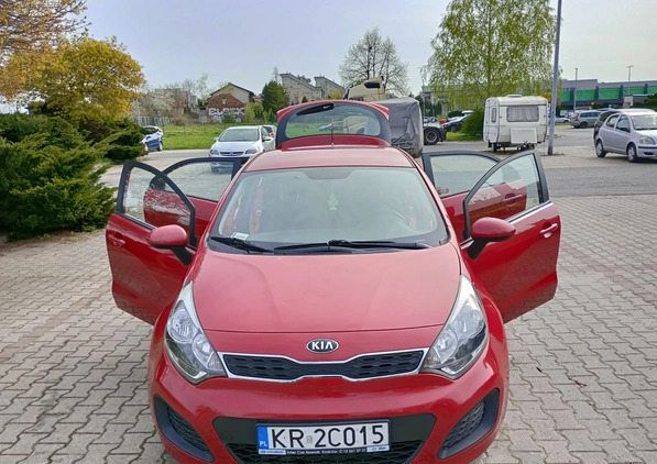 Kia Rio cena 17300 przebieg: 112500, rok produkcji 2014 z Kraków małe 154